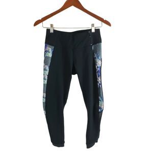 CALIA Black Size Small Mesh Capri Leggings Cropped Yoga by Carrie Underwood